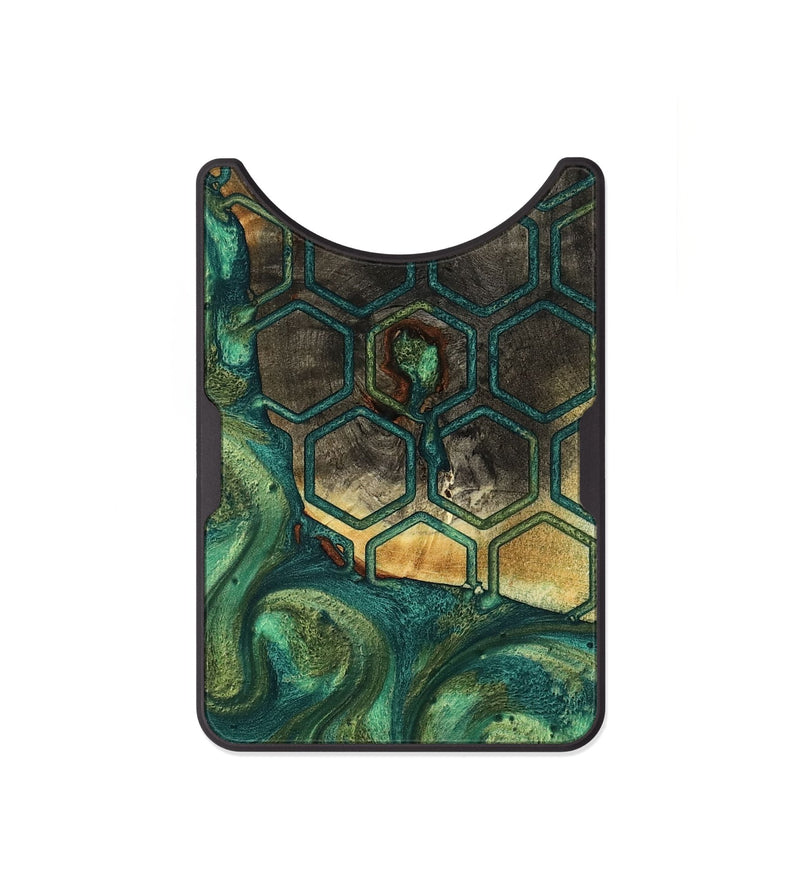 Alloy Wood Wallet - Rowena (Pattern, 801657)