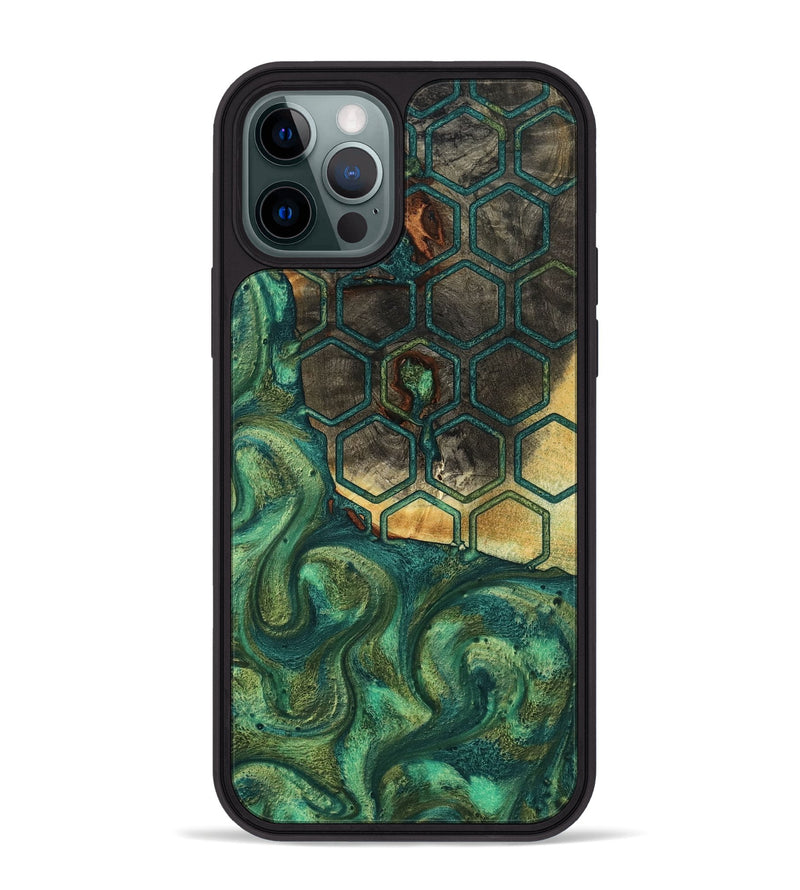 iPhone 12 Pro Max Wood Phone Case - Rowena (Pattern, 801657)