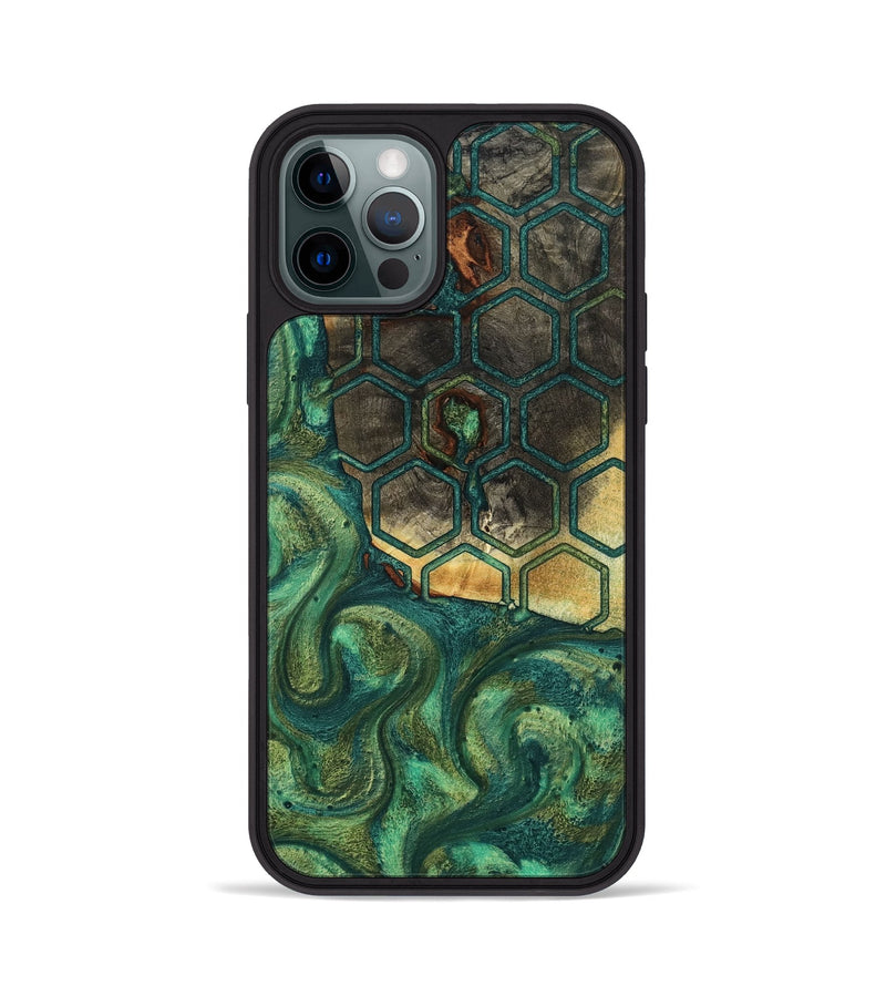 iPhone 12 Pro Wood Phone Case - Rowena (Pattern, 801657)