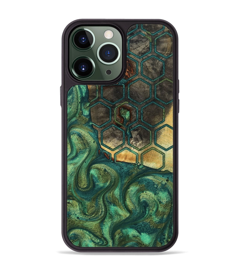 iPhone 13 Pro Max Wood Phone Case - Rowena (Pattern, 801657)