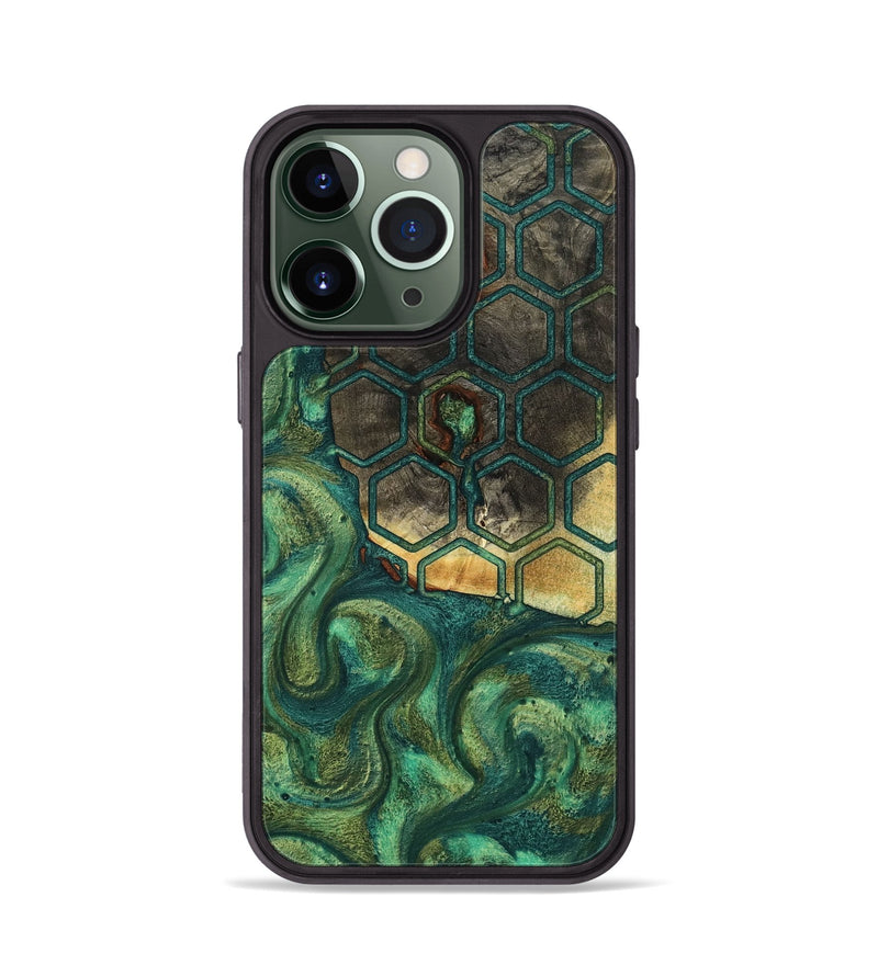 iPhone 13 Pro Wood Phone Case - Rowena (Pattern, 801657)