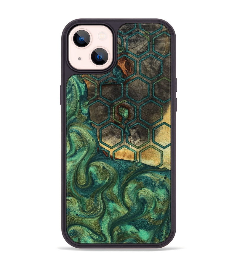 iPhone 14 Plus Wood Phone Case - Rowena (Pattern, 801657)