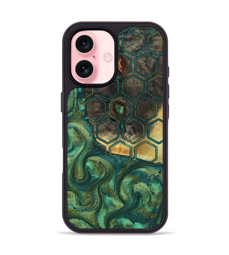 iPhone 16 Wood Phone Case - Rowena (Pattern, 801657)