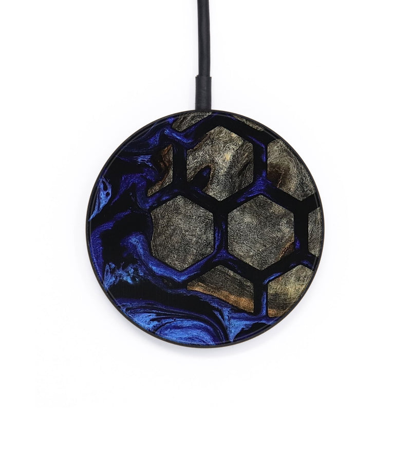 Circle Wood Wireless Charger - Qiana (Pattern, 801658)