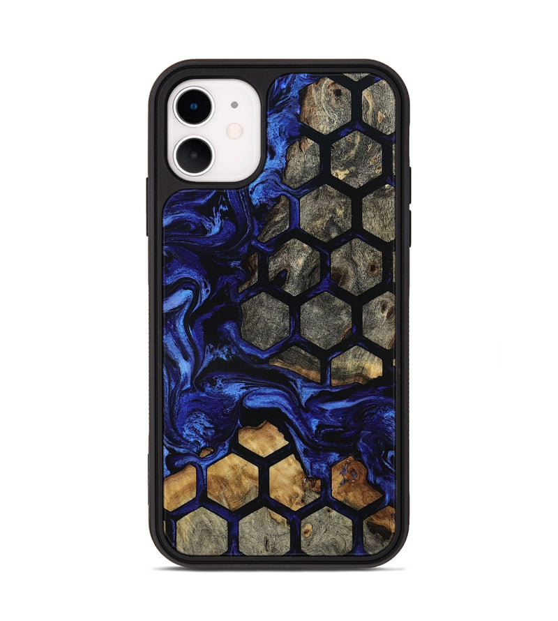 iPhone 11 Wood Phone Case - Qiana (Pattern, 801658)