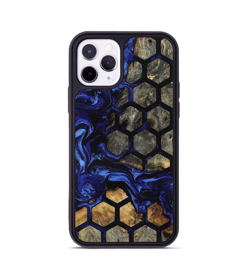 iPhone 11 Pro Wood Phone Case - Qiana (Pattern, 801658)