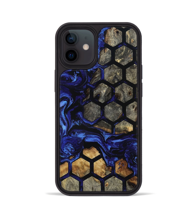 iPhone 12 Wood Phone Case - Qiana (Pattern, 801658)