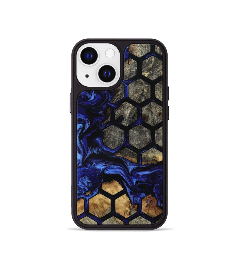 iPhone 13 mini Wood Phone Case - Qiana (Pattern, 801658)