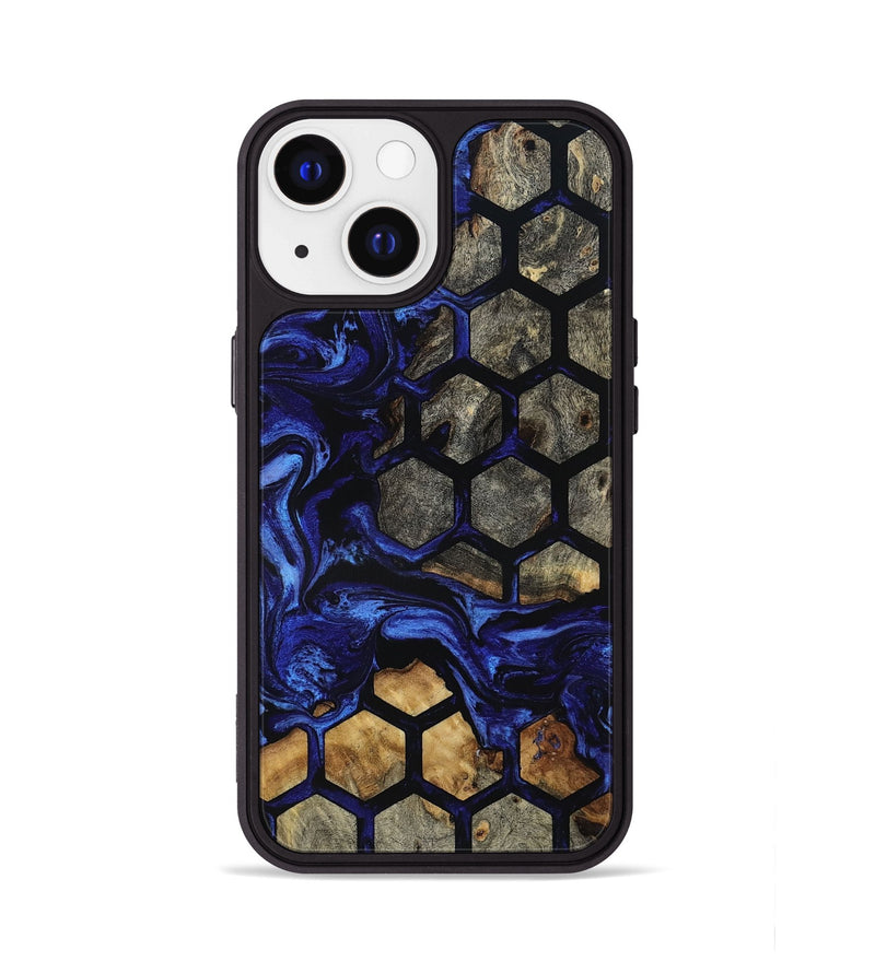 iPhone 13 Wood Phone Case - Qiana (Pattern, 801658)
