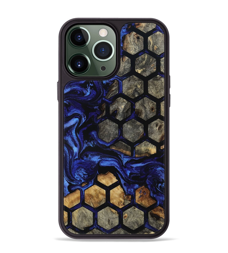 iPhone 13 Pro Max Wood Phone Case - Qiana (Pattern, 801658)