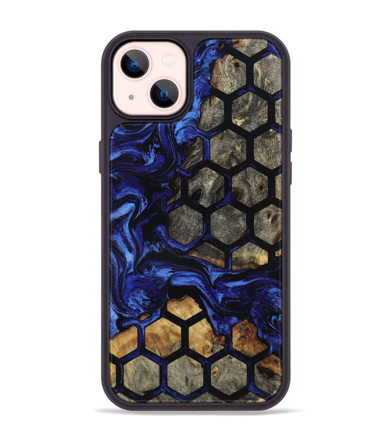 iPhone 14 Plus Wood Phone Case - Qiana (Pattern, 801658)
