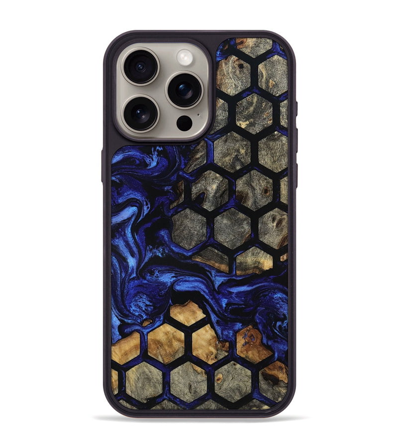 iPhone 15 Pro Max Wood Phone Case - Qiana (Pattern, 801658)