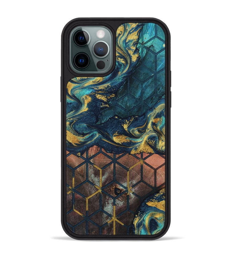 iPhone 12 Pro Max Wood Phone Case - Max (Pattern, 801659)