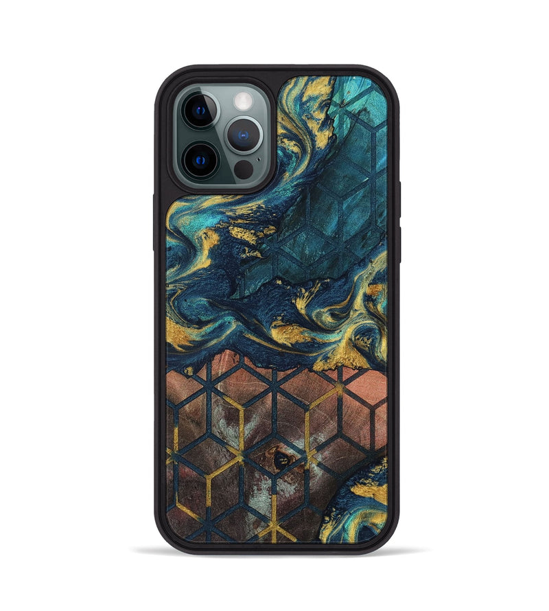 iPhone 12 Pro Wood Phone Case - Max (Pattern, 801659)