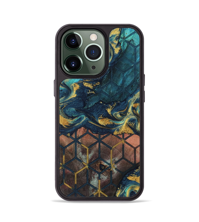iPhone 13 Pro Wood Phone Case - Max (Pattern, 801659)