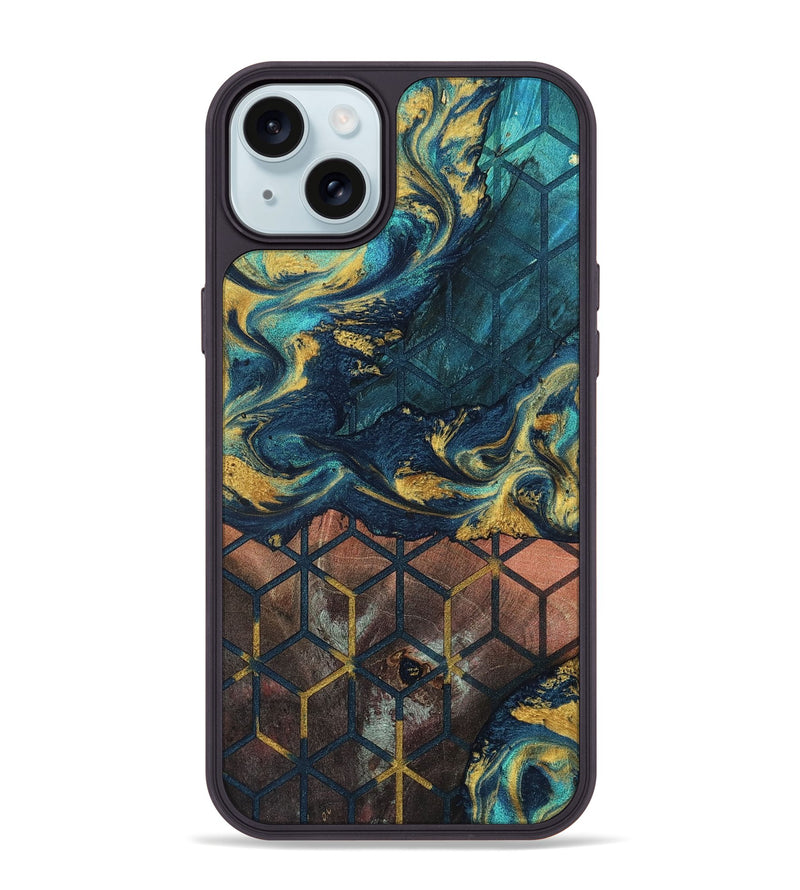 iPhone 15 Plus Wood Phone Case - Max (Pattern, 801659)