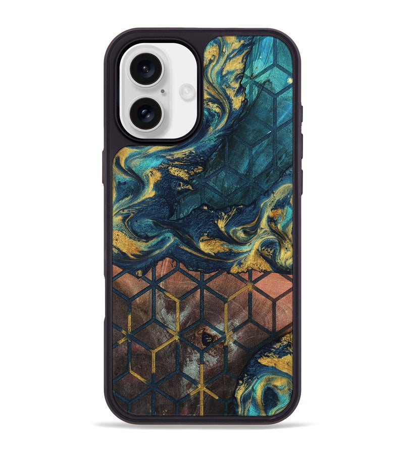 iPhone 16 Plus Wood Phone Case - Max (Pattern, 801659)