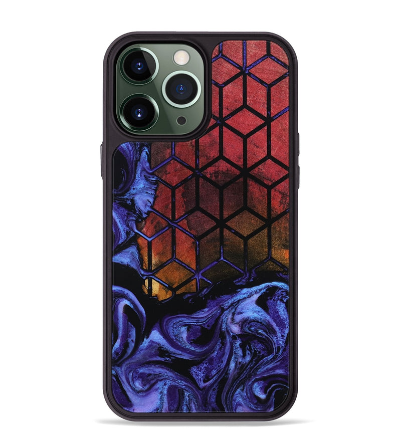 iPhone 13 Pro Max Wood Phone Case - Salem (Pattern, 801660)