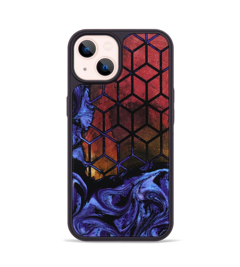 iPhone 14 Wood Phone Case - Salem (Pattern, 801660)