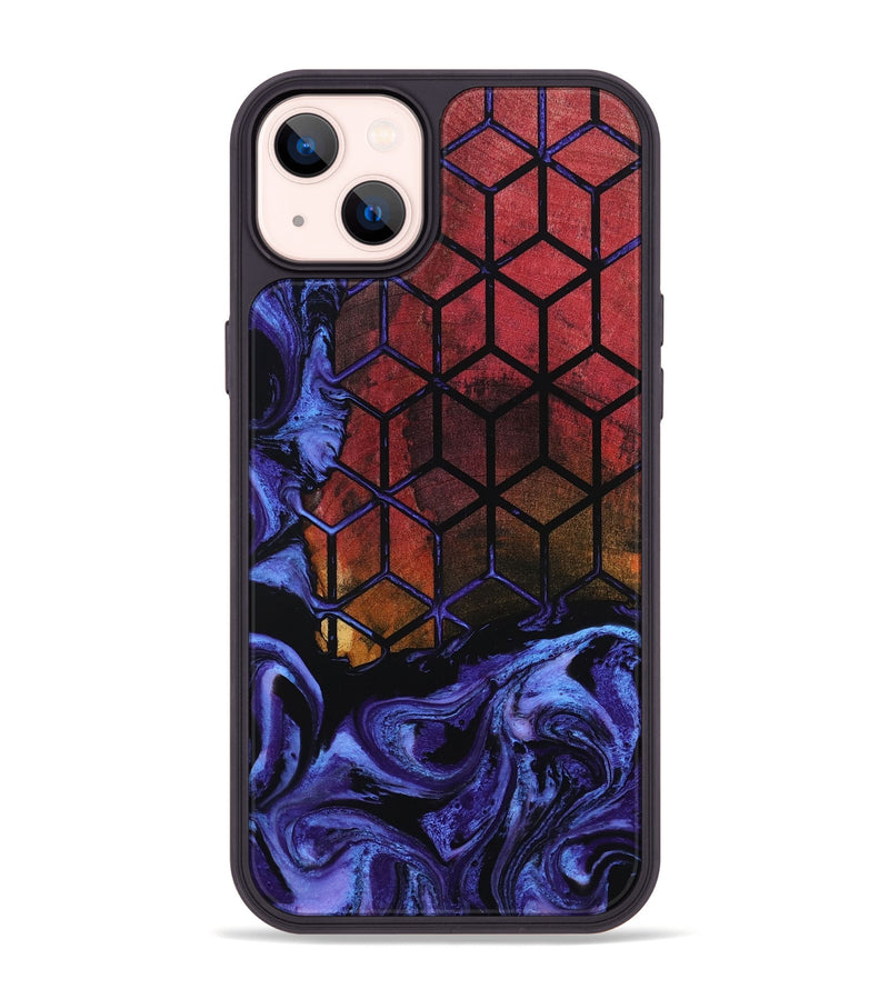 iPhone 14 Plus Wood Phone Case - Salem (Pattern, 801660)
