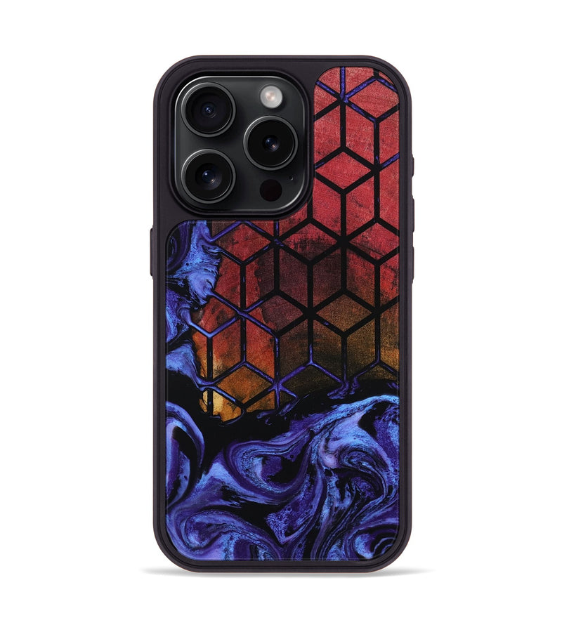 iPhone 15 Pro Wood Phone Case - Salem (Pattern, 801660)