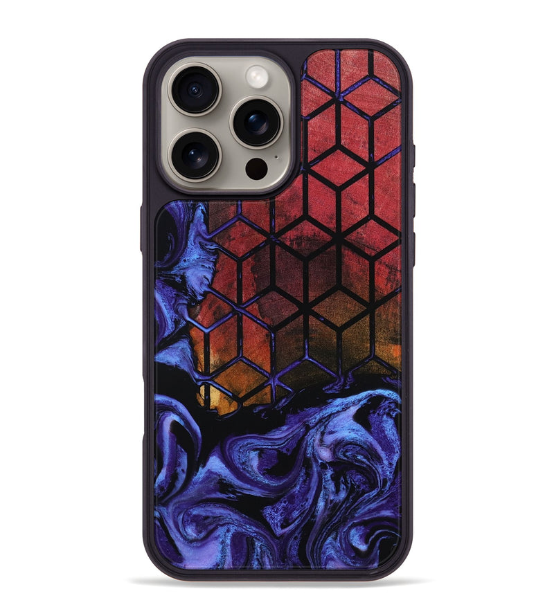 iPhone 16 Pro Max Wood Phone Case - Salem (Pattern, 801660)