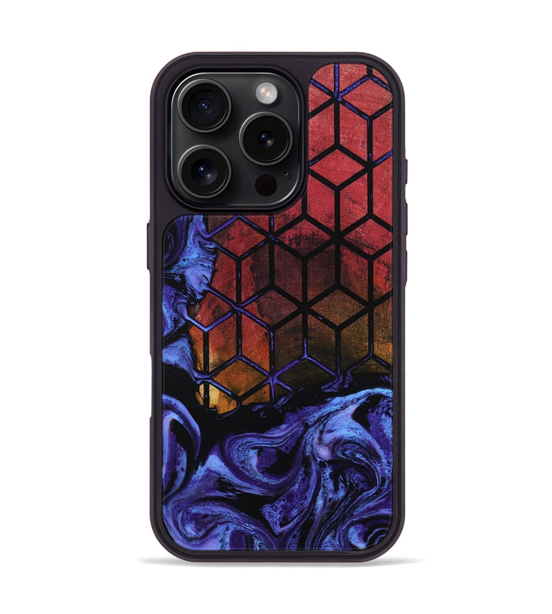 iPhone 16 Pro Wood Phone Case - Salem (Pattern, 801660)