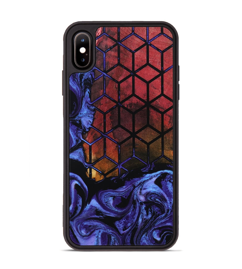 iPhone Xs Max Wood Phone Case - Salem (Pattern, 801660)