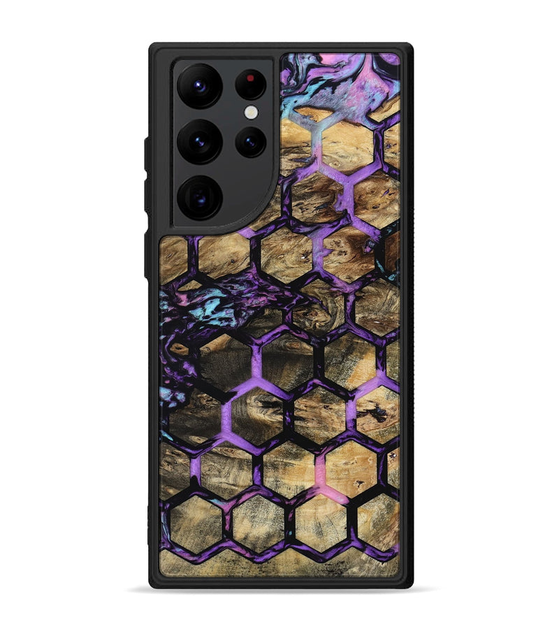 Galaxy S22 Ultra Wood Phone Case - Angelia (Pattern, 801661)