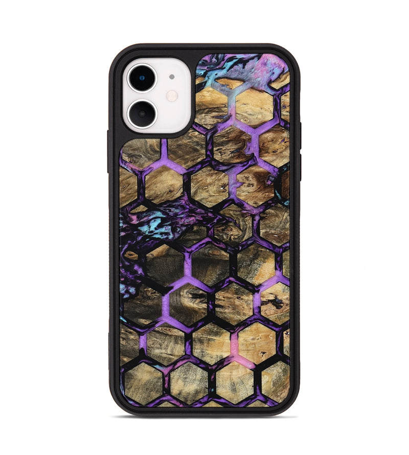 iPhone 11 Wood Phone Case - Angelia (Pattern, 801661)
