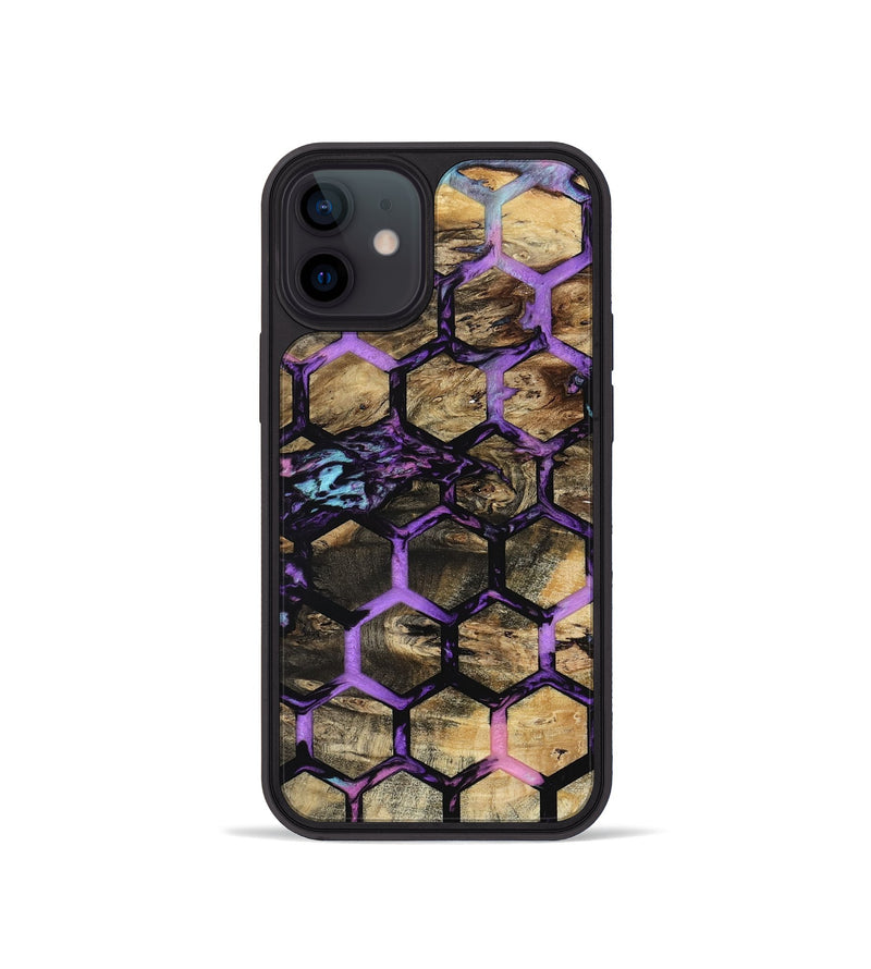 iPhone 12 mini Wood Phone Case - Angelia (Pattern, 801661)