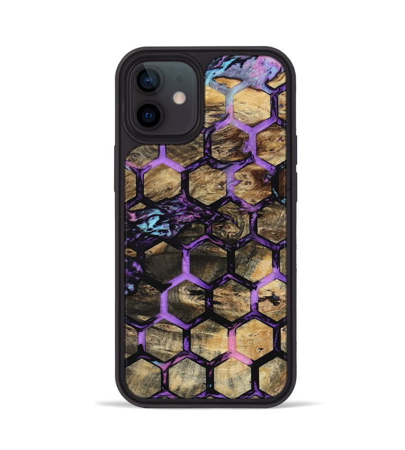 iPhone 12 Wood Phone Case - Angelia (Pattern, 801661)