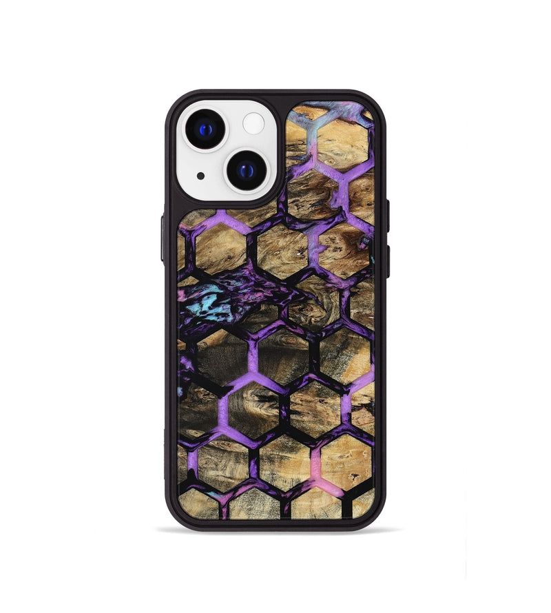 iPhone 13 mini Wood Phone Case - Angelia (Pattern, 801661)