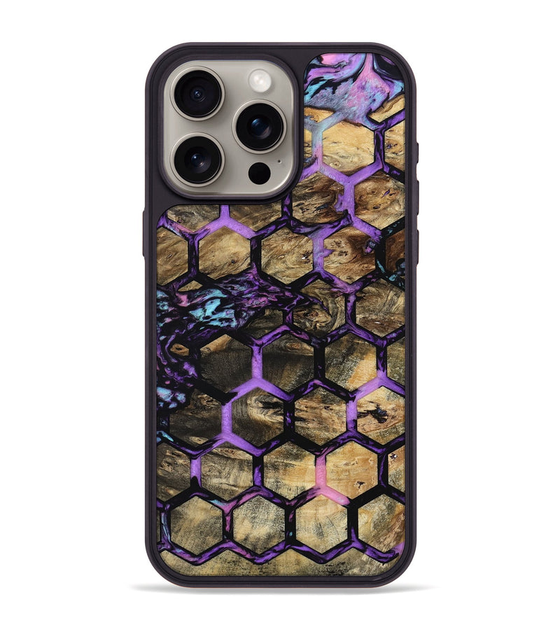 iPhone 15 Pro Max Wood Phone Case - Angelia (Pattern, 801661)