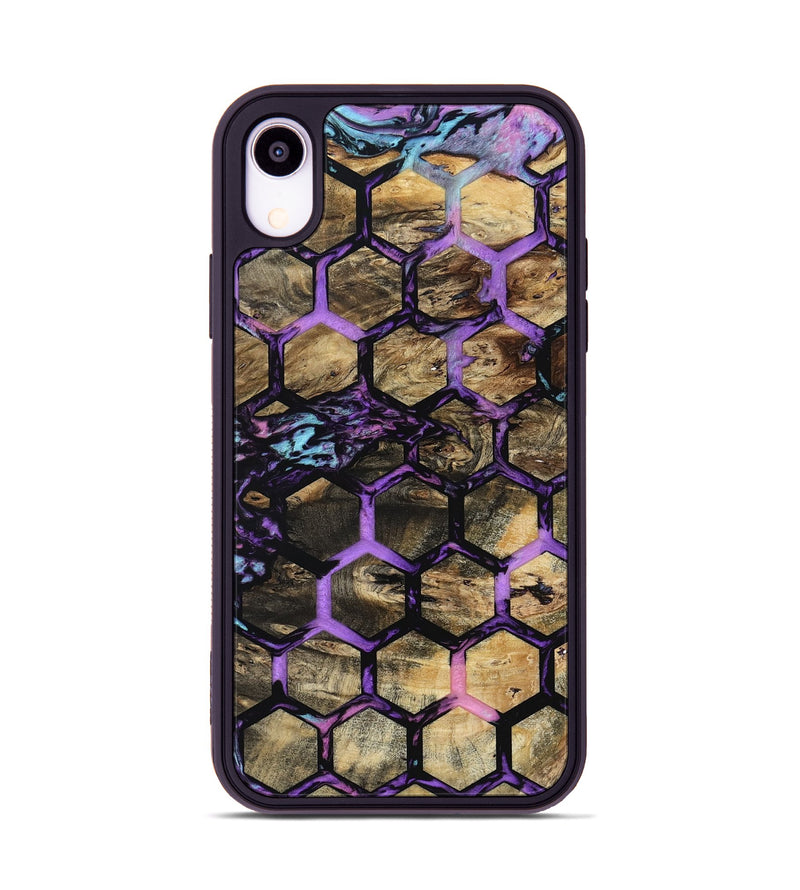 iPhone Xr Wood Phone Case - Angelia (Pattern, 801661)