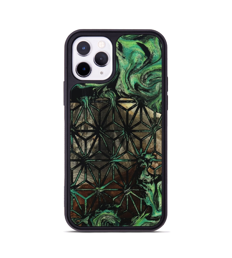 iPhone 11 Pro Wood Phone Case - Rayan (Pattern, 801662)
