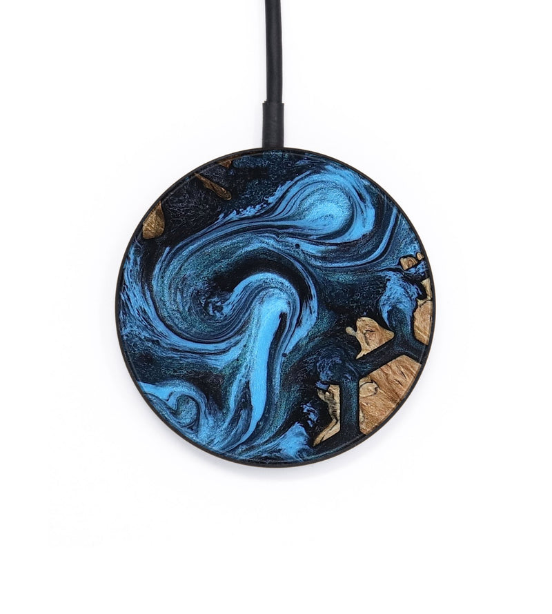 Circle Wood Wireless Charger - Nevaeh (Pattern, 801663)