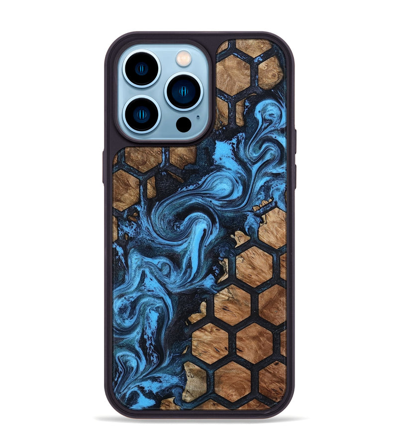 iPhone 14 Pro Max Wood Phone Case - Nevaeh (Pattern, 801663)