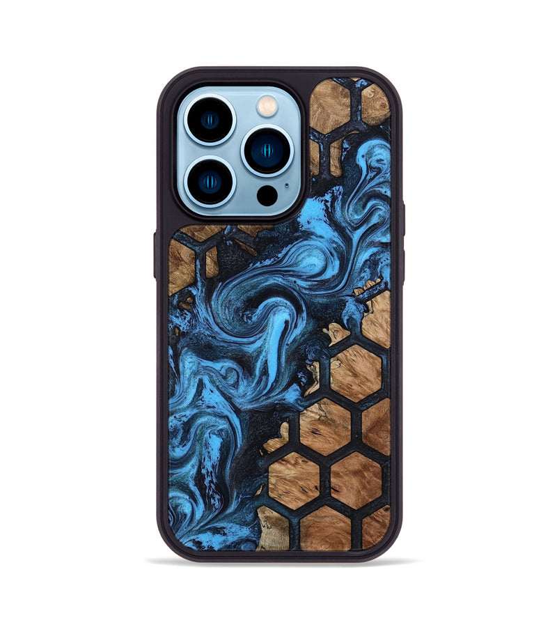 iPhone 14 Pro Wood Phone Case - Nevaeh (Pattern, 801663)