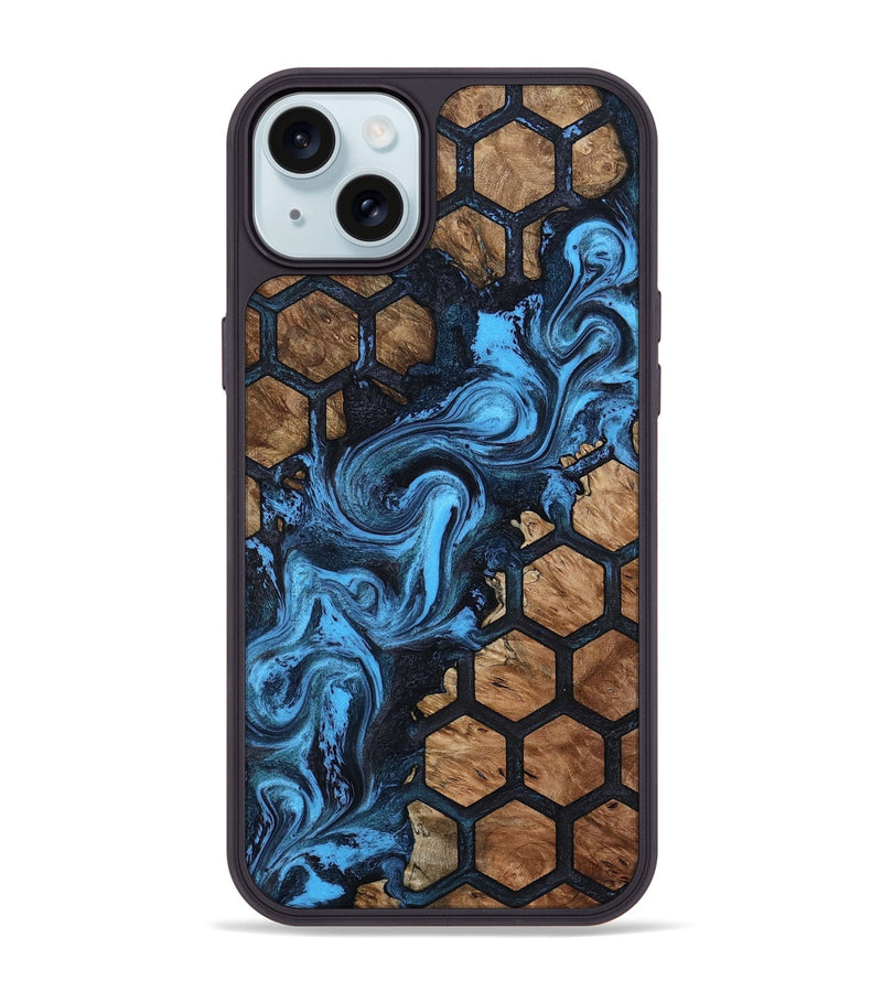 iPhone 15 Plus Wood Phone Case - Nevaeh (Pattern, 801663)