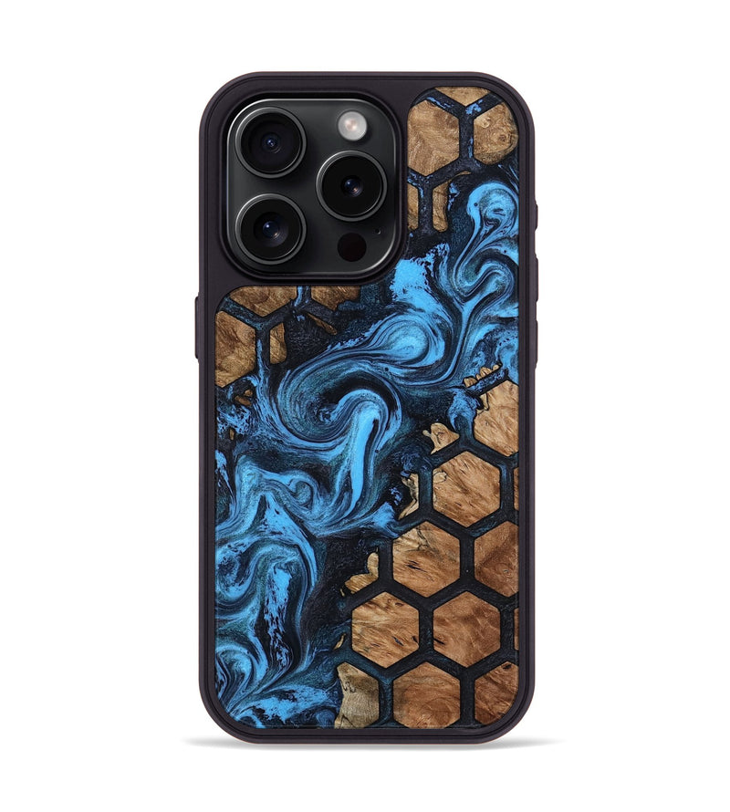 iPhone 15 Pro Wood Phone Case - Nevaeh (Pattern, 801663)