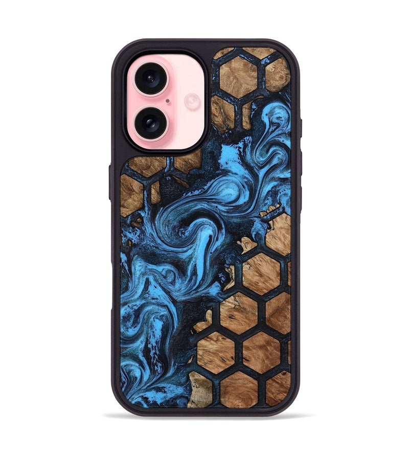 iPhone 16 Wood Phone Case - Nevaeh (Pattern, 801663)