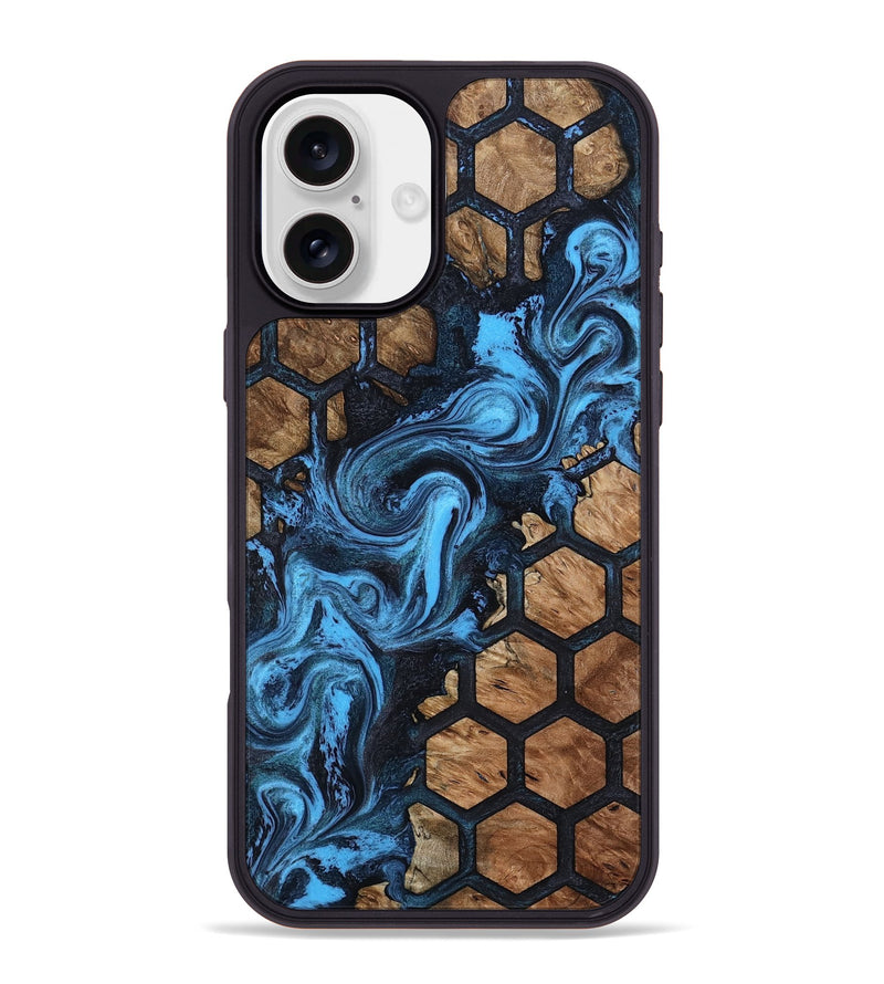 iPhone 16 Plus Wood Phone Case - Nevaeh (Pattern, 801663)
