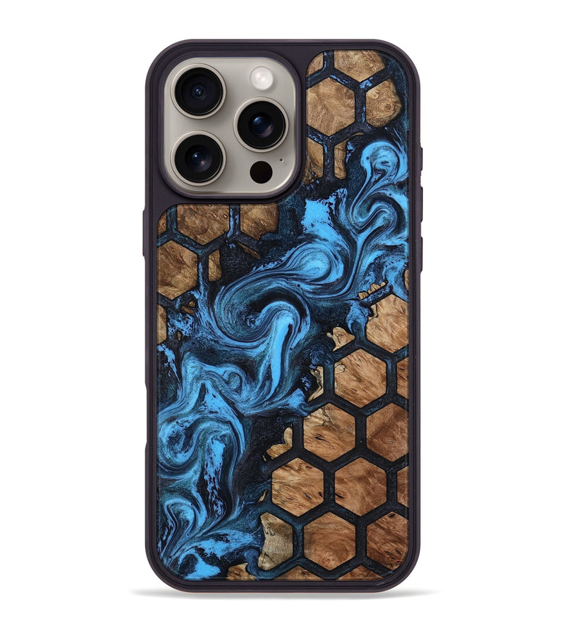 iPhone 16 Pro Max Wood Phone Case - Nevaeh (Pattern, 801663)