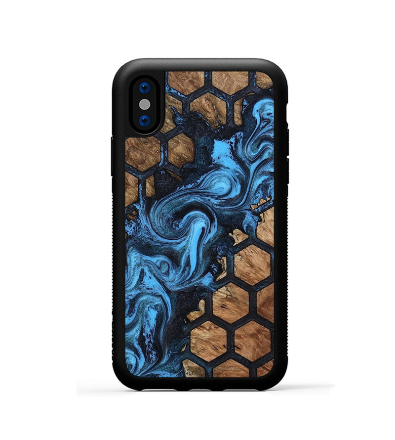 iPhone Xs Wood Phone Case - Nevaeh (Pattern, 801663)