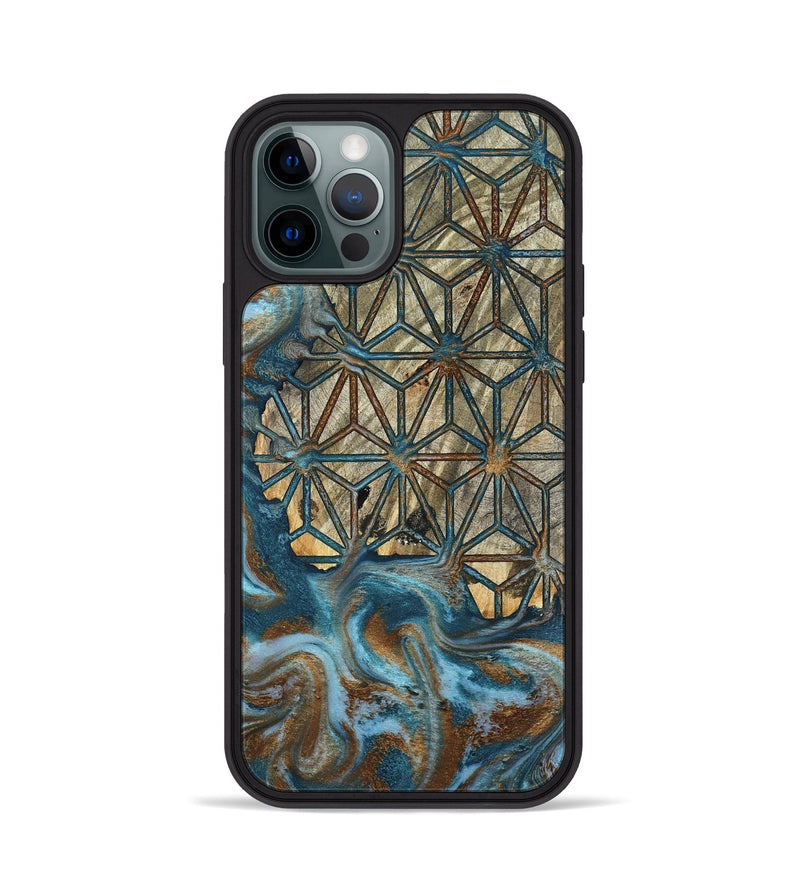 iPhone 12 Pro Wood Phone Case - Karyme (Pattern, 801665)