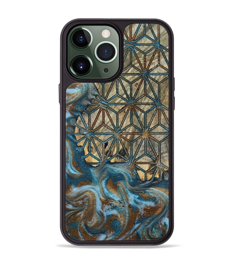 iPhone 13 Pro Max Wood Phone Case - Karyme (Pattern, 801665)