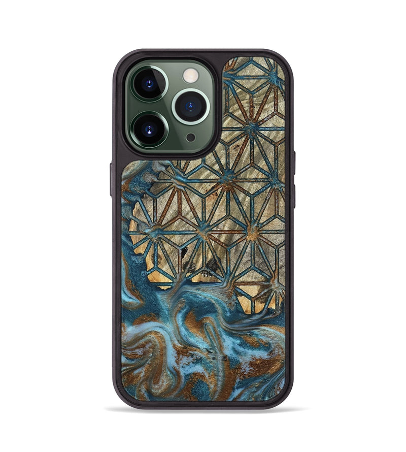 iPhone 13 Pro Wood Phone Case - Karyme (Pattern, 801665)