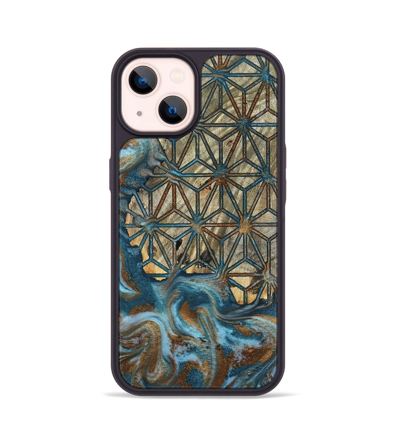 iPhone 14 Wood Phone Case - Karyme (Pattern, 801665)