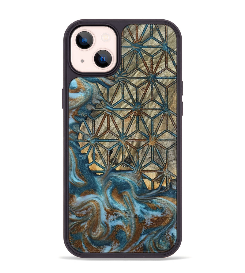 iPhone 14 Plus Wood Phone Case - Karyme (Pattern, 801665)